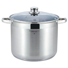 Кастрюля Mercury MC-7031 9 л, серебристый