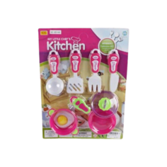 Набор посуды Wanyida Toys Посуда 1372011 розовый