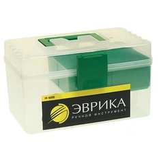 Ящик с органайзером Эврика ER-10335 28x16.5x16.3 см прозрачный