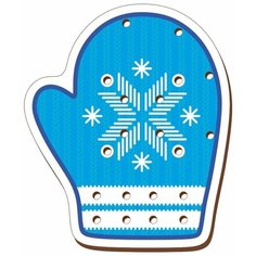 Шнуровка Woodland Рукавица (017125/017126) голубой