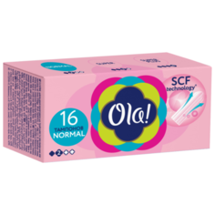 Ola! тампоны Normal Шелковистая поверхность 16 шт.