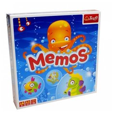 Настольная игра Trefl Memos Морские обитатели