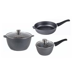 Набор посуды Мечта 001701 5 пр. черный