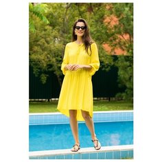 Пляжное платье Laete размер S(44) желтый