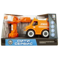 Винтовой конструктор 1 TOY Сити Сервис Т16969 Экспресс-доставка