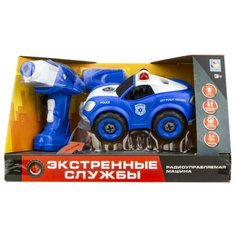 Винтовой конструктор 1 TOY Экстренные службы Т16961 Патрульная машина