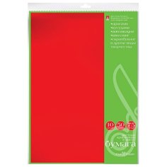 Цветная бумага Крашенная в массе Cut & Paste Альт, A4, 50 л., 10 цв.