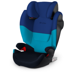 Автокресло группа 2/3 (15-36 кг) Cybex Solution M-Fix, Blue moon