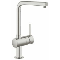 Смеситель для кухни (мойки) Grohe Minta 31375DC0, нержавеющая сталь однорычажный