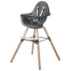 Стульчик для кормления Childhome Evolu ONE.80° natural/anthracite