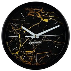 Часы настенные кварцевые Gelberk GL-903 черный
