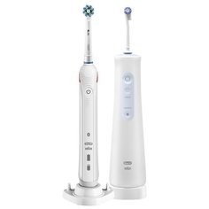 Зубной центр Oral-B Aquacare 4 + SmartSmile 4 (4400), белый