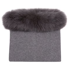 Снуд Yves Salomon размер 104 серый