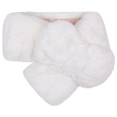 Шарф Yves Salomon размер 104 белый