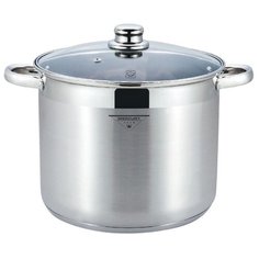 Кастрюля Mercury MC-7033 13,5л, серебристый