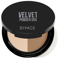 DIVAGE Velvet Duo пудра компактная 02