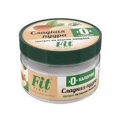 Fit Parad сахарозаменитель Сладкая пудра эритрит со вкусом миндаля порошок 160 г