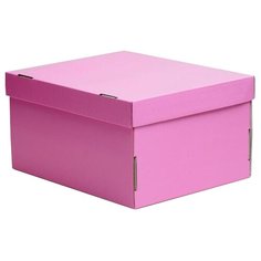Коробка подарочная УпакПро складная 31.2 х 16.1 х 25.6 см сиреневый