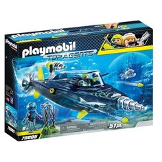 Набор с элементами конструктора Playmobil Top Agents 70005 Команда S.H.A.R.K. Дрель разрушитель