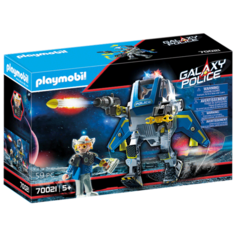 Набор с элементами конструктора Playmobil Galaxy Police 70021 Полицейский робот Галактики
