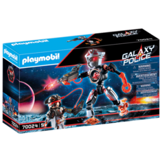 Набор с элементами конструктора Playmobil Galaxy Police 70024 Робот космических пиратов