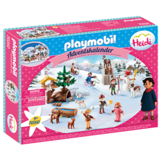 Набор с элементами конструктора Playmobil Heidi 70260 Рождественский календарь Хайди