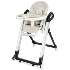 Стульчик для кормления Nuovita Orbita молочный/серебристый