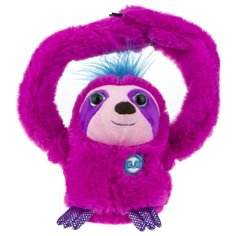 Мягкая игрушка 1 TOY Robo Pets Крошка Ленивец розовый