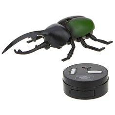 Робот 1 TOY Robo Life Робо-жук-геркулес зеленый