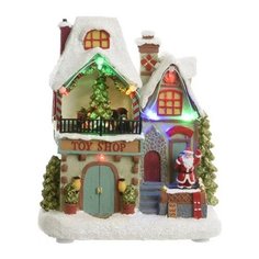 Фигурка Kaemingk Магазинчик Игрушек 18 см бежевый/коричневый