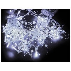 Гирлянда Sh Lights Нить Жемчужинки 180 см, 30 ламп, теплый белый/прозрачный провод