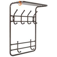 Вешалка ЗМИ 2-х ярусная ВСП 166 медный антик