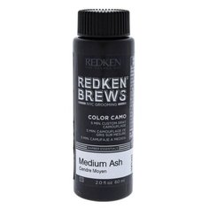 Redken Brews Color Camo Тонирующая краска для волос, 4NA medium ash, 60 мл