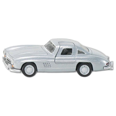 Легковой автомобиль Siku Mercedes 300SL (1470) 1:55 8.4 см серебристый