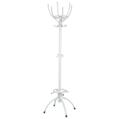 Напольная вешалка ЗМИ Престиж белое серебро