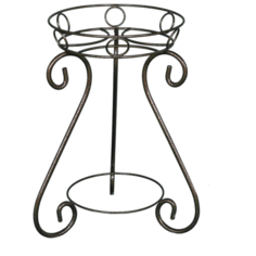 Подставка ЗМИ Лотос Малый медный антик