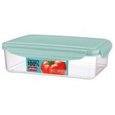 Phibo Контейнер Smart Lock 1.5л прозрачный/голубой