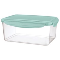 Phibo Контейнер для холодильника и микроволновой печи Smart Lock 2.5 л прозрачный/голубой