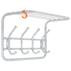 Вешалка ЗМИ ВСП 5 белое серебро