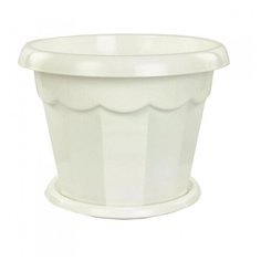 Горшок Альтернатива Гармония, 13х17 см белый Alternativa