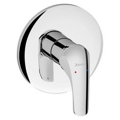 Смеситель для душа RAVAK Rosa RS 062.00, хром однорычажный встраиваемый