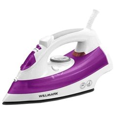 Утюг Willmark SI-2215CRP белый/фиолетовый