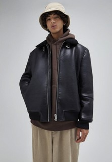 Куртка кожаная Pull&Bear