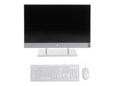 Моноблок HP 27-dp0000ur 9PN10EA (AMD Ryzen 3 4300U 2.7GHz/4096Mb/128Gb SSD/AMD Radeon Graphics/Wi-Fi/27/1920x1080/DOS)