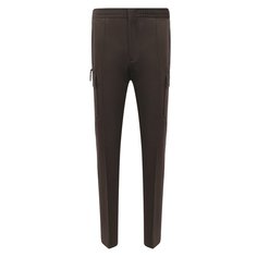 Брюки-карго из хлопка и льна Ermenegildo Zegna
