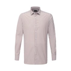 Сорочка из хлопка и шелка Ermenegildo Zegna