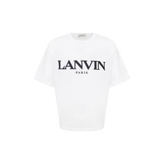 Хлопковая футболка Lanvin
