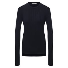 Пуловер из шерсти и вискозы Jil Sander