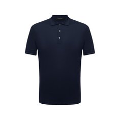 Поло из шелка и хлопка Ermenegildo Zegna