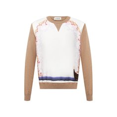 Джемпер из хлопка и шерсти Lanvin